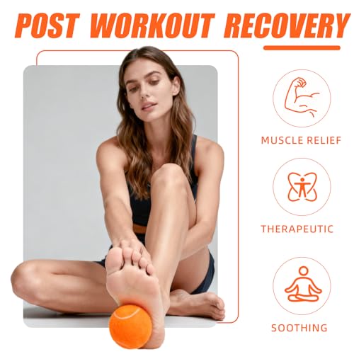 PoyPet 16-Pack Tennis Balls Bulk for Practice,Training and Beginners | Ideal for Dog Fetch,Chew and Play - color: Orange