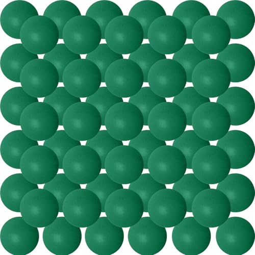 120 Pack Table Tennis Balls 40+mm Assorted Color Plastic Balls Bulk for Games - color: Dark Green