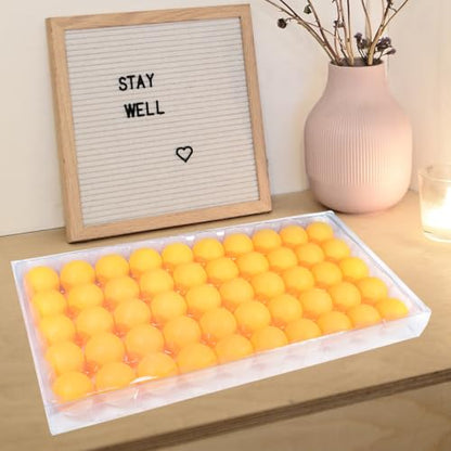 jojofuny Raffle Storage Box for Lottery Balls with Transparent Lid, Durable Number Balls Holder Organizer, 10-Compartment Large Capacity for Party Games, Events & Classroom Activities