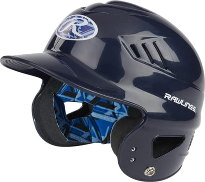 Rawlings | COOLFLO Batting Helmet | T-Ball (6 1/4" - 6 7/8") | Black - color: Navy - REMIX