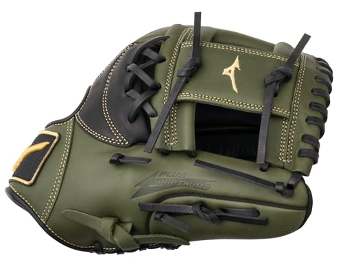 Mizuno GMVP1154P4 MVP Prime BB | Infielder Baseball Glove | 11.5" | Center Pocket Design | Deep 3 Web