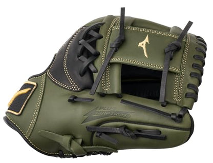 Mizuno GMVP1154P4 MVP Prime BB | Infielder Baseball Glove | 11.5" | Center Pocket Design | Deep 3 Web