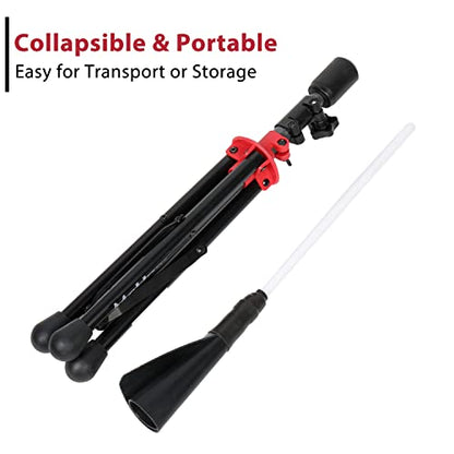 Baseball & Softball Batting Tee - Hitting Travel Tee | Adjustable Height | Portable & Collapsible | Tripod Base