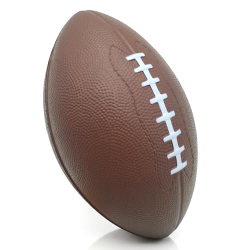 Blu Jay LMC Products Brown Foam Football for Kids - 9 ½ inch Foam Football, Soft Kids Ball
