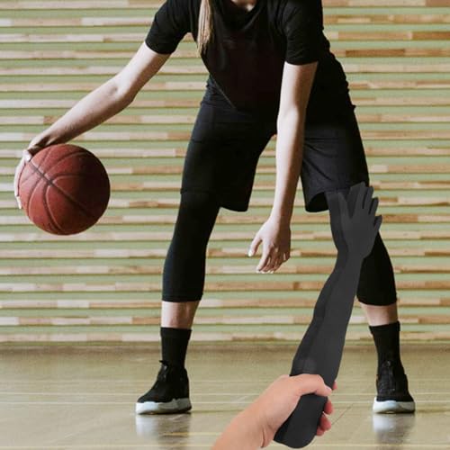 VANZACK 1 Pair Basketball Training Bar Foam Dribble Trainer for Drills Blocking Guards Easy Assembly