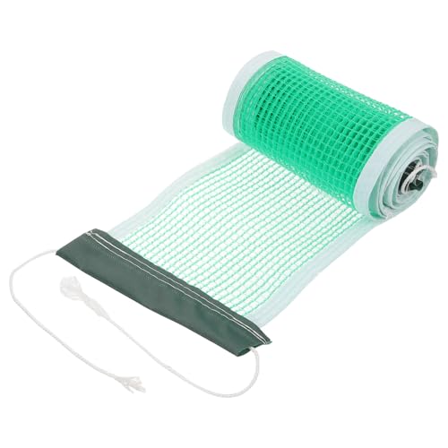 Toyvian PE Table Tennis Net with Reinforced Edges Portable Outdoor Sports Netting for Standard Tables Easy to Clean and Reusable for Backyard and Grass Play