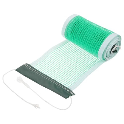 Toyvian PE Table Tennis Net with Reinforced Edges Portable Outdoor Sports Netting for Standard Tables Easy to Clean and Reusable for Backyard and Grass Play