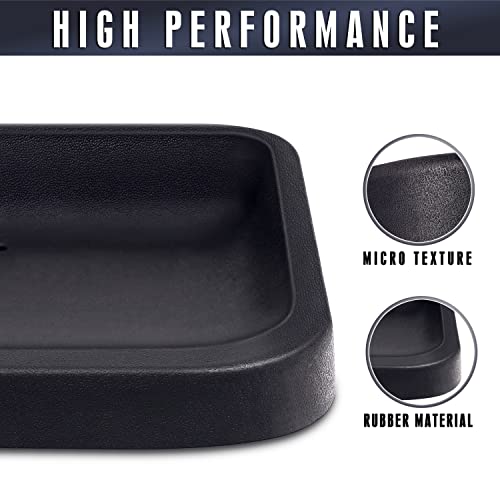 CHAMPKEY Heavy Duty Rubber Golf Ball Tray with 16 Foam Golf Balls | Excellent Durability and Stability for Indoor and Outdoor Training