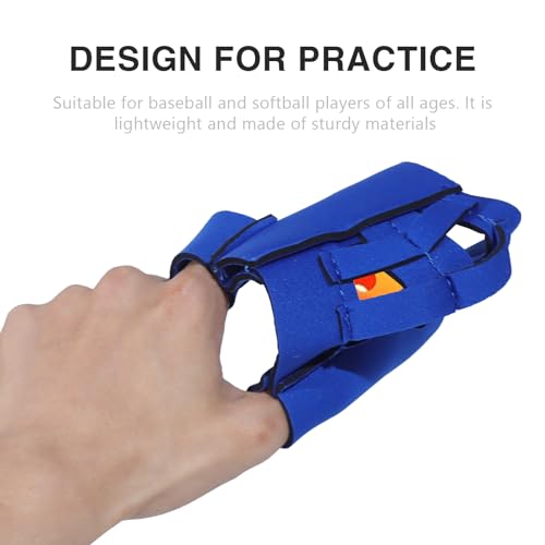 Catchers Mitt, Two Finger Training Glove Mini Lightweight Web Glove Catcher Breathable Practice Balls Training for Baseball Softball