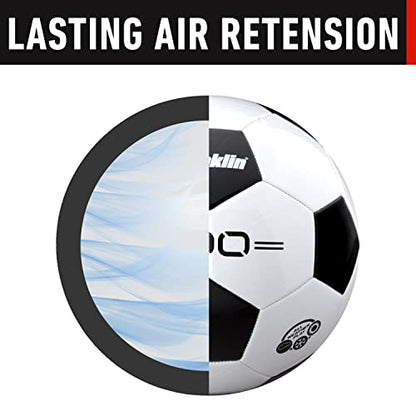 Franklin Sports Soccer Balls - Youth & Adult - Sizes 3, 4 & 5 - Single & Bulk Packs - Black & White - style: Size 3 - 1 Inflated Ball