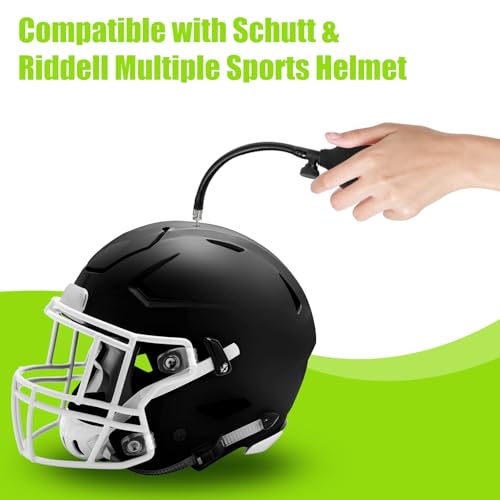 Football Helmet Pump and Inflation Needle Compatible with Schutt & Riddell Multiple Sports Helmet,Keep The SpeedFlex Youth Football Helmet Fast Inflating Airbag to Protect The Head Safely
