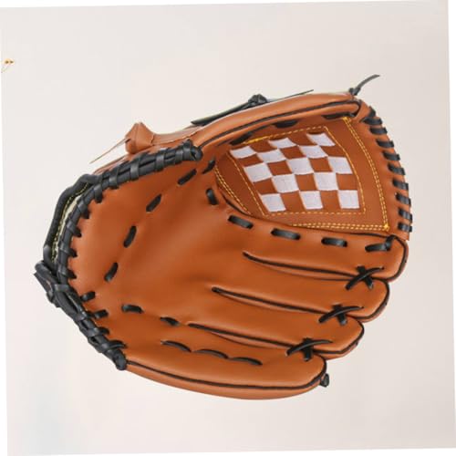 Cabilock Baseball Glove 12.5 Inch Thicken Pu Softball Infielder's Mitt for Youth Adults Left Right Hand Throw Sports Training Random Color