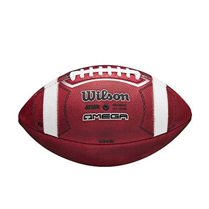 WILSON Omega Official College Football - Official Size, Brown