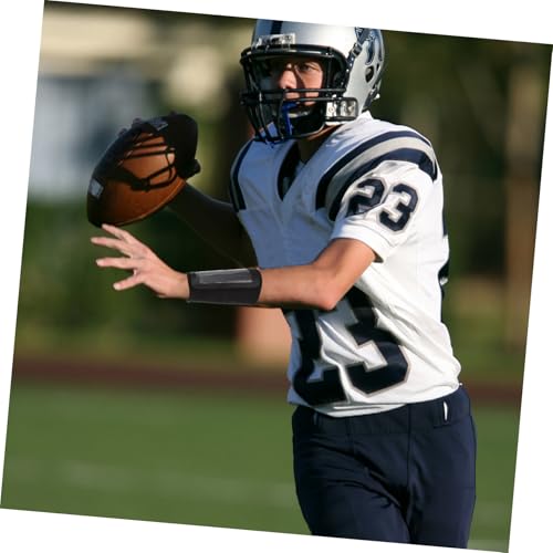 Ergonomic Football Wristband and Youth Quarterback Armband Soft Sweatband Protective Sports Wristband for Outdoor Football and Baseball Training