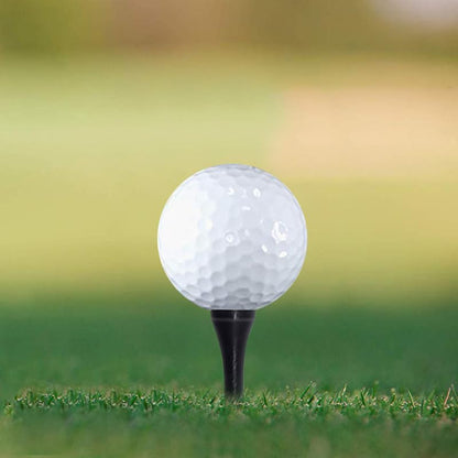 Wooden Golf Tees 3-1/4", 2-3/4", 1-1/2" Available,100 Count (Natural Color, White, Black, Blue, Red, Pink) - color: Black, size: 1 1/2 inch