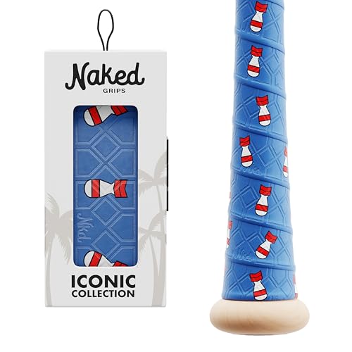 Naked Grips Iconic Collection | 1mm Baseball & Softball Bat Grips - color: Nuke