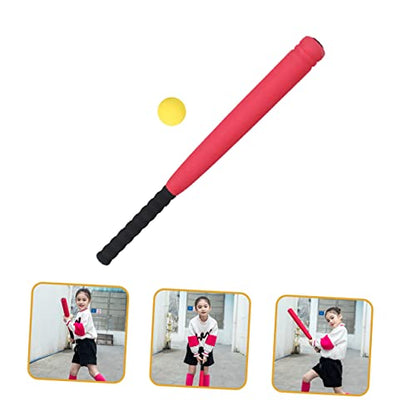 Balacoo Wear Resistant EVA Baseball Bat Soft Lightweight Outdoor Sports Training for Boys Safe Non Toxic Material for Backyard Play and Skill Development