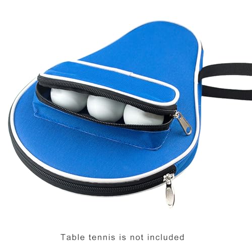 Table Tennis Racket Case Organizers With Small Compartment for Paddle Case Carry Bag Racket Bat Storage Table tennis racket bag with backpack