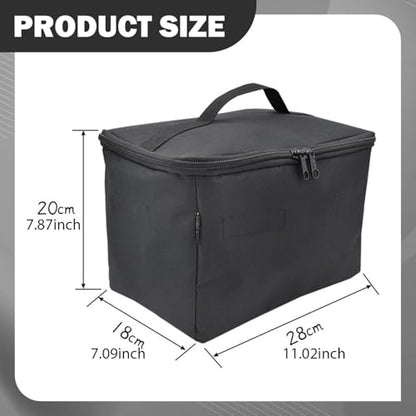 Tennis Ball Bag Picker Hopper Container with Handle,Carrier Gatherer Pickleball Retriever Basket for Badminton Table Tennis