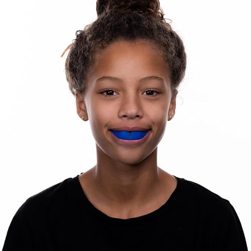 OPRO Snap-Fit Mouth Guard with Strap Instant Fit (Pink) Adult Boxing Mouthguard for MMA & Impact Sports, Impact-Resistant Football Mouth Guard for Sports, Hockey & Rugby - Includes Case - size: Youth (Under 11)