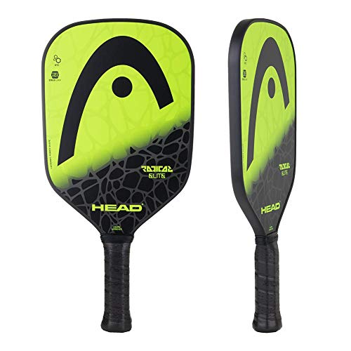 HEAD Radical Elite Pickleball Paddle - color: Black/Yellow