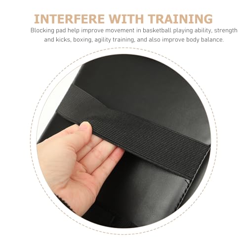 Basketball Mat Mutitool Pro Tools Blocking Cushion Basketball Training Blocker Pad Pu Leather Pearl Cotton 15.6x7.8 inch