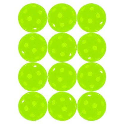 Jugs Sports Pickleballs - color: Green, size: 12 Pack