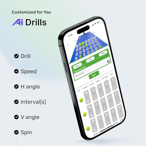 PUSUN｜PT-Smart Tennis Ball Machine: App Control with 12 Built-in Training Modes,6-Level Spin,28-Pt,75 MPH,32.6 lbs,100+ Ball,5H Battery, Portable, for Tennis/Padel,Training, Practice,Beginners to Pros - color: White