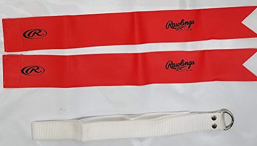 Rawlings Flag Football 2 Pack Set (Red Flag)