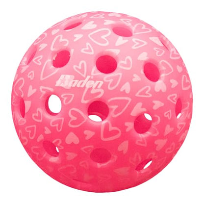 Baden Rival 40 Pickleball Balls | Set of 3 | USAPA Approved | Durable for Consistent Play | Neon Green - color: Dink Pink