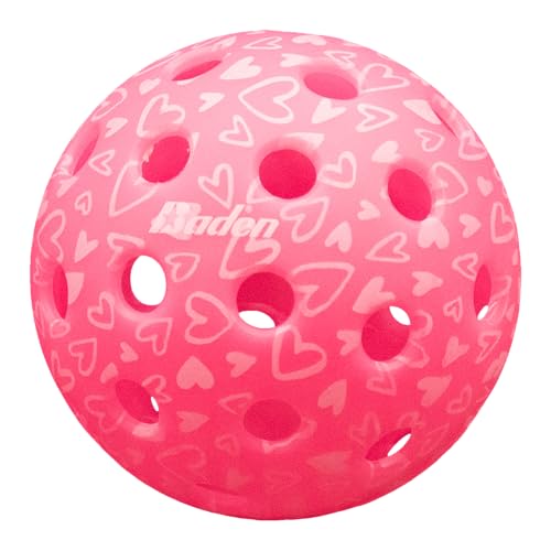 Baden Rival 40 Pickleball Balls | Set of 3 | USAPA Approved | Durable for Consistent Play | Neon Green - color: Dink Pink