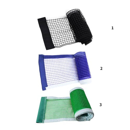 Universals Table Tennis Net Portable Weather Pingpong Tables Game Folding Fast Setups Without Tool Quickly Setup Table Tennis - color: Green four pack edge