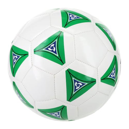Mikasa Serious Soccer Ball - color: Green/white, size: 4