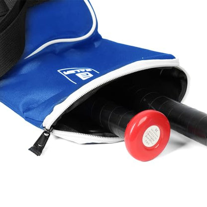 EALER Baseball Bat Tote Bag & T-ball, Softball Equipment Bag - Gear for Kids, Youth, and Adults Holds Bat, Helmet, Glove, Cleats, Shoes and More - color: Royal Blue
