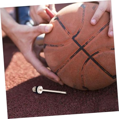 TOYANDONA 15pcs Ball Pump Needle for Basketball Football Volleyball Soccer Pump Pressure Gauge