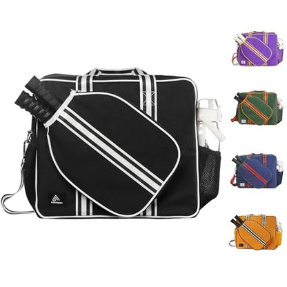 Pickleball Bags for Women&Man | Pickleball Bags with Insulated Drink Cooler Bag Fence Hooks | Pickleball Gift