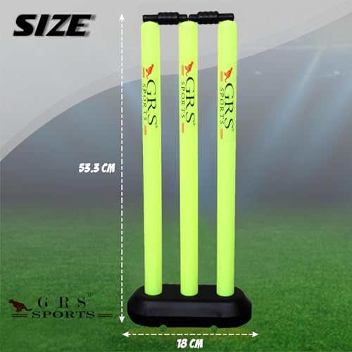 GRS Plastic Cricket Bat Size 3 for Age Group 6-10 Year Kids