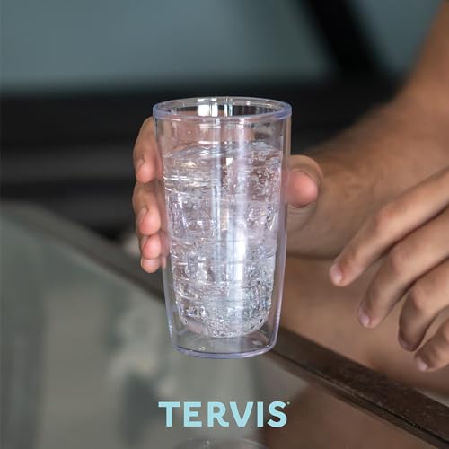 Tervis Pickleball Made in USA Double Walled Insulated Tumbler Travel Cup Keeps Drinks Cold & Hot, 16oz, Classic - style: 16oz
