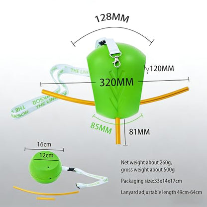 The Connector Golf Training Aid, Upgraded Golf Swing Trainer Ball for Posture Correction Practice, Portable Golf Training Aid Golf Swing Aid Golf Training Aids Tool for Golfers and Beginners