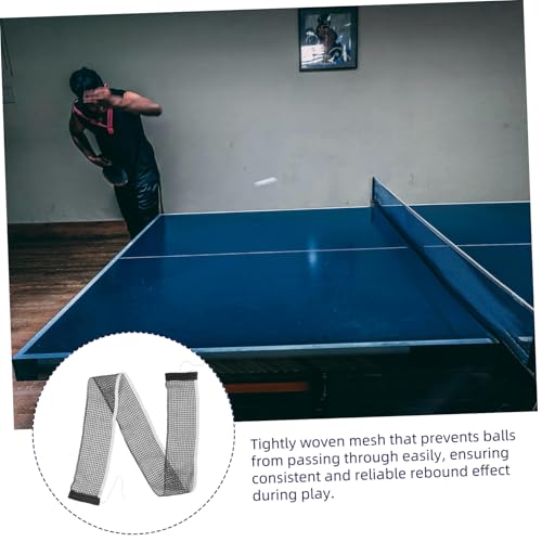 Portable Pong Net Retractable Table Tennis Net Frame Ball Trainer for Practice