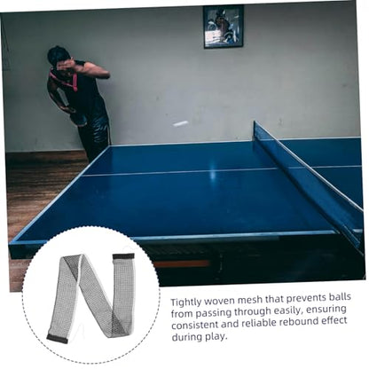 Portable Pong Net Retractable Table Tennis Net Frame Ball Trainer for Practice