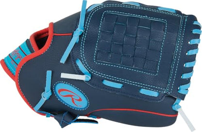 Rawlings Rawlings | Flex Palm Series Glove | T-Ball/Baseball/Softball - color: Navy, size: 11"