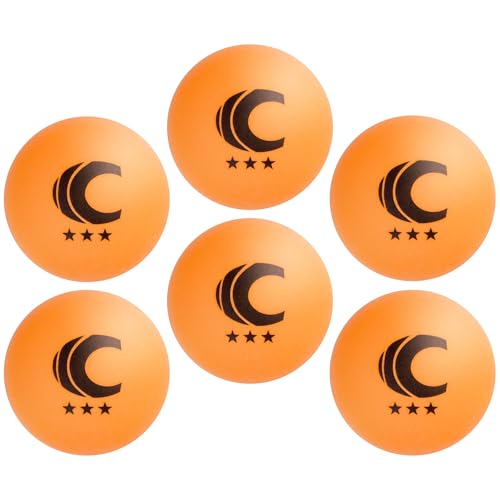Cannon Sports 3-Star Table Tennis Balls - Professional Table Tennis Balls for Indoor & Outdoor Play - Perfect for Competition & Casual Games - Beer Pong Balls for Table Games