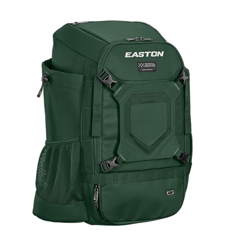 Easton Easton | Walk-off Ethos Backpack Equipment Bag | Baseball & Softball | Multiple Colors - color: Dark Green