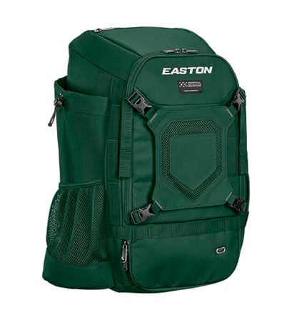 Easton Easton | Walk-off Ethos Backpack Equipment Bag | Baseball & Softball | Multiple Colors - color: Dark Green