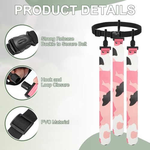 Flag Football Set, Adjustable Flag Football Belt - color: Camouflage Pink