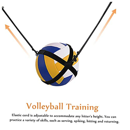 Toddmomy Adjustable Volleyball Spike Trainer Strap Enhance Hitting Technique Jumping Ability Durable Wear-Resistant Straps for All Skill Levels Outdoor Practice