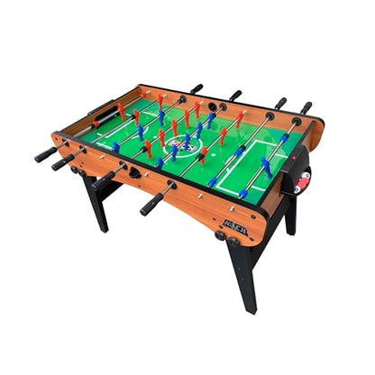 KICK Phoenix 55" Folding Foosball Table – Compact Indoor Game Table - color: Brown