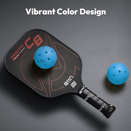 A11N SPORTS S26 Indoor Pickleballs- Consistent Bounce, Easy to Control and Durable Application - USAPA Approved - Ideal for All Ages - Available in Blue and Yellow