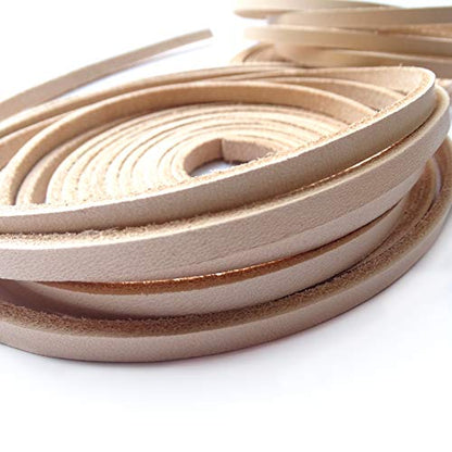 Durable Baseball and Softball Glove Lacing Kit - color: Beige